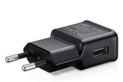 Chargeur de voyage SAMSUNG reconditionné | Chargeur secteur 2A Noir | Garantie 12M