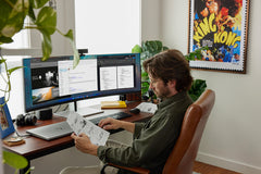 HP 715 RECHBL Souris Bluetooth Multidisc. Reconditionnée | Tapis de souris Bluetooth | Compacte et ergonomique | Garantie 12 mois