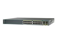 CISCO Catalyst 2960 24 10/100 PoE Reconditionné | 2 T/SFP LAN | Garantie 12M
