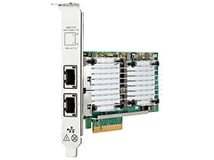 Adaptateur HPE Ethernet 10Gb 2 ports 530T Reconditionné | Avec les deux équerres | Garantie 12M