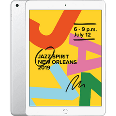 Apple iPad 2019 32GB Refurbished | Wi-Fi + 4G | Silver | 1-Year Warranty | Accessories