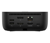 HP USB-C 100W Dock G6 Refurbished | 2x USB-C | 3x USB 3.2 | Audio | 2x DisplayPort | 1x HDMI | RJ45 | 12M Garantie