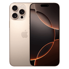 Apple iPhone 16 Pro Max 256GB Refurbished | Desert Titanium | 1 jaar Garantie | Accessoires