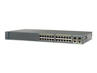 CISCO Cat. 2960 Plus 24 10/100 PoE Reconditionné | 2 T/SFP LAN Base | Garantie 12M