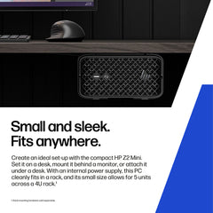 HP Z2 Mini G1a | AMD PRO 395 | 64 Go de RAM | 1 To NVMe | W11P | Carte graphique intégrée AMD Radeon 8060S | 1 an de garantie