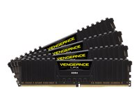 CORSAIR 64GB DDR4 2666MHz UDIMM NON-ECC 4x16GB Kit Refurbished | Desktop/Workstation Memory | 12M Garantie