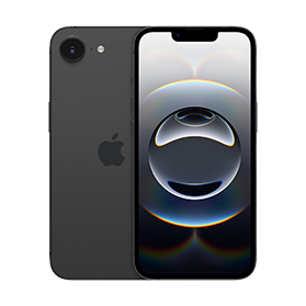 Apple iPhone 16e 128 GB Refurbished | Zwart | 1 jaar Garantie | Accessoires inbegrepen