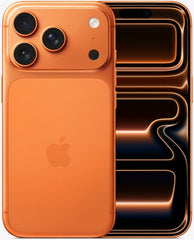 APPLE iPhone 17 Pro 256GB reconditionné | 6.3 inch | Orange cosmique | Sans accessoires | EN L’ÉTAT | Emballage en vrac | Garantie 12M
