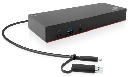 LENOVO Hybrid USB-C Dock 135W Refurbished | 5xUSB/USB-C/2xDP/2xHDMI/RJ-45 | 12M Garantie