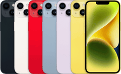 APPLE iPhone 14 128GB 6.1" Minuit reconditionné | Sans accessoires | Garantie 12M