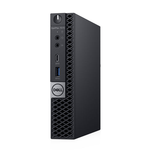 DELL 7070 MFF Reconditionné | i5-9400T (9e génération) | 8 Go de RAM | 256 Go NVMe SSD | Windows 11 Pro | Garantie 12M