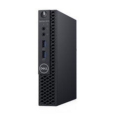 DELL 3070 MFF Refurbished | i5-9500T (9e Gen) | 8GB RAM | 256GB NVMe | Windows 10 Pro | 12M Garantie