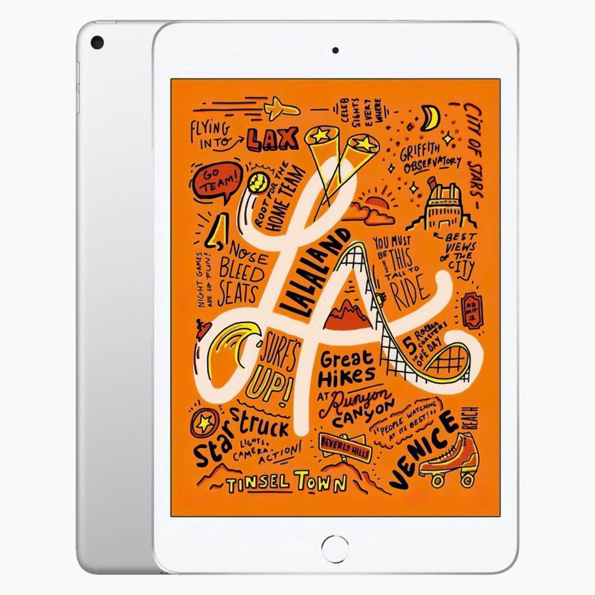 APPLE iPad mini 5 | Reconditionné | A12 Bionic 256 Go WIFI LTE | 7,9″ Argent | 1 an de Garantie