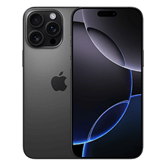 Apple iPhone 16 Pro Max 256GB Refurbished | Zwart Titanium | 1 jaar Garantie | Accessoires