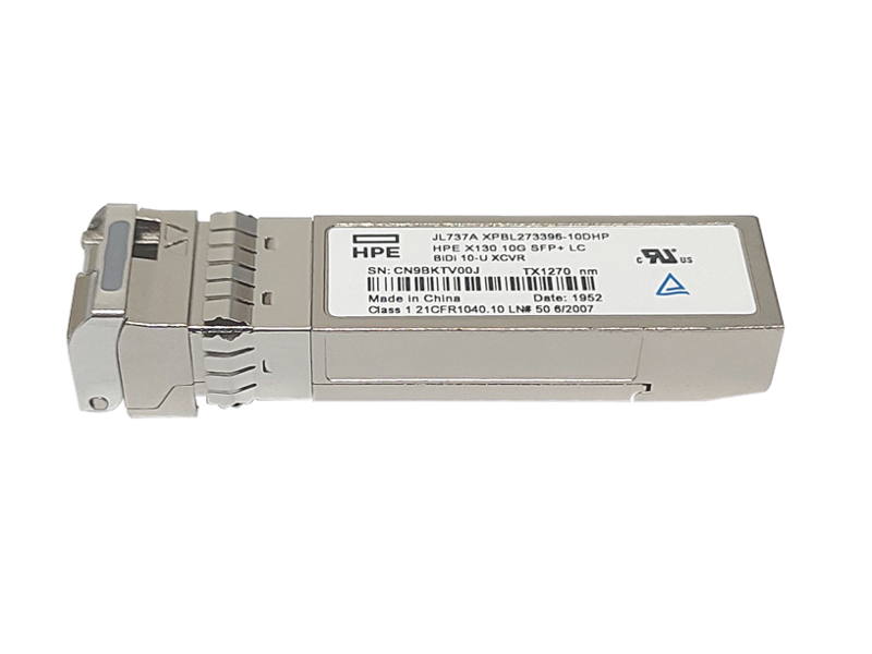 DUTCHFIBER HPE Networking X130 10G SFP LC LR Transceiver Refurbished | 10Gb/s | 10km | 1310nm | 12M Warranty